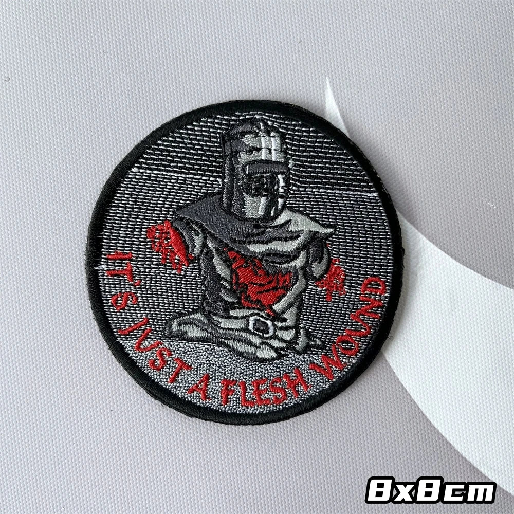 Viking Symbol Tree of Life Axe Embroidered Patches Tactical Morale Badge Backpack Hook and Loop Sticker