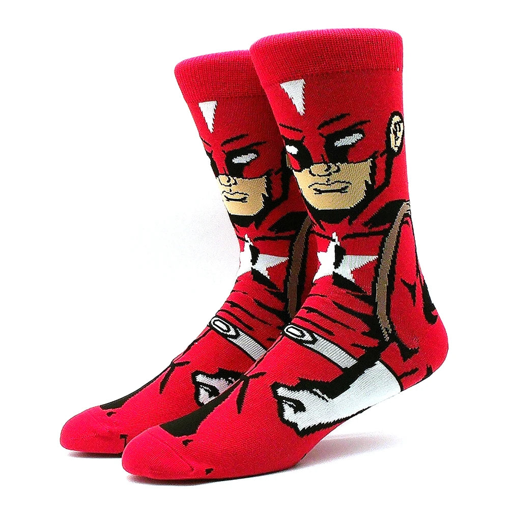 2023 Funny Socks Hot Selling High Quality Anime Socks Men's Women's Funny Socks Personality Fashion Men's Socks Cartoon Socks