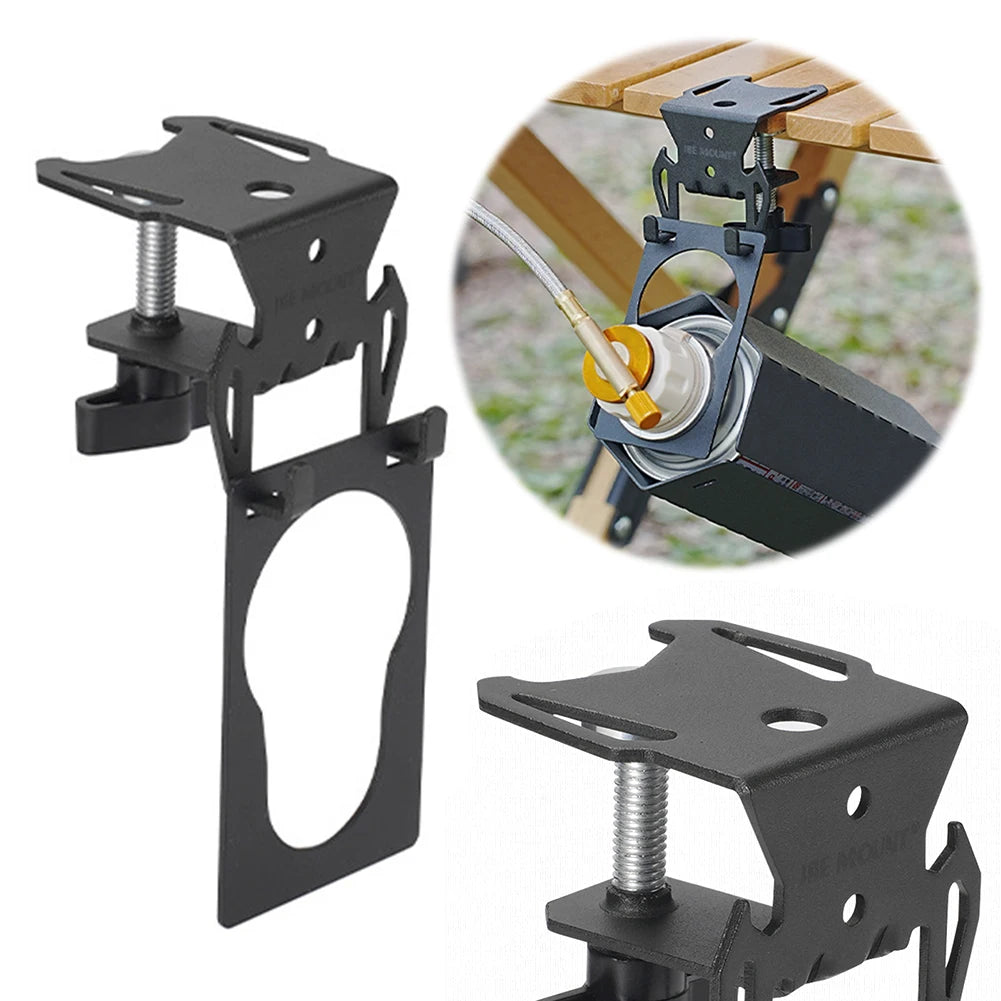 Outdoor Canister Hanging Hook Camp Gas Canister Stand Gas Canister Hanging Hook Camping Accessories for Travel