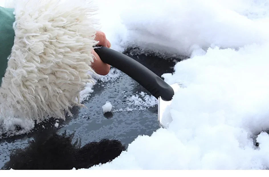 Durable Car Snow Shovel Car Windshield Snow Removal Scraper Ice Shovel Window Cleaning Tool for All Car Accessories Removal