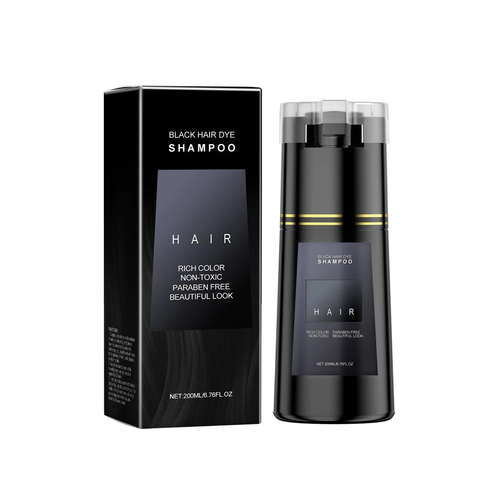 Hairdressing Shampoo Natural Hair Dye Easy to Color Clean Hair Strengthen Nourish Smoothing Non-irritating Fashion Dying Cream
