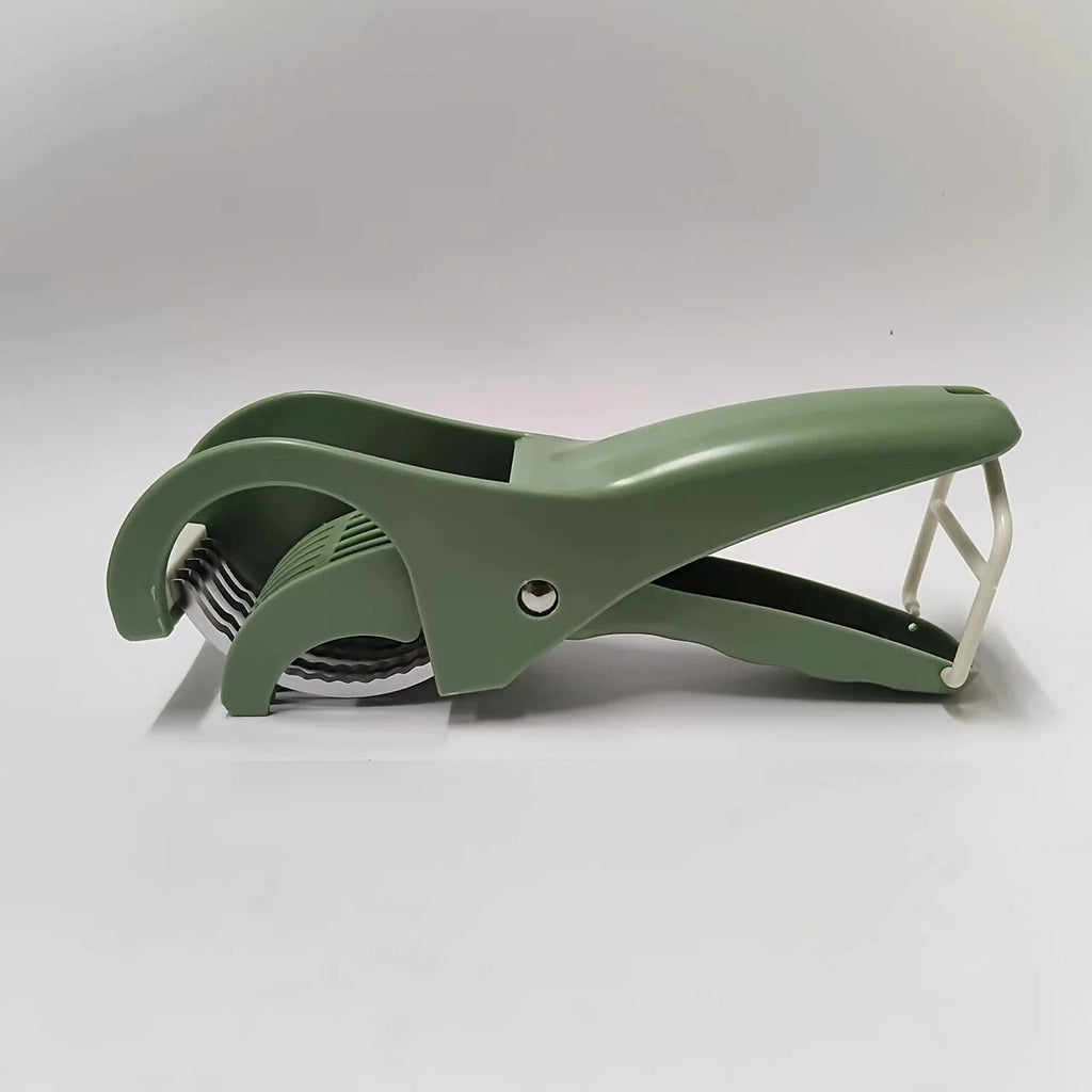 1Pc Kitchen Fruit Slicer Multifunctional Fruit and Vegetable Slicer Fruit Slicer Pro Rustproof for BBQ/Catering Cucumber Slicer