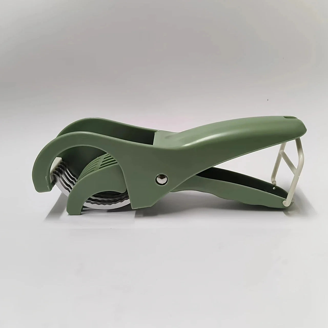 1Pc Kitchen Fruit Slicer Multifunctional Fruit and Vegetable Slicer Fruit Slicer Pro Rustproof for BBQ/Catering Cucumber Slicer