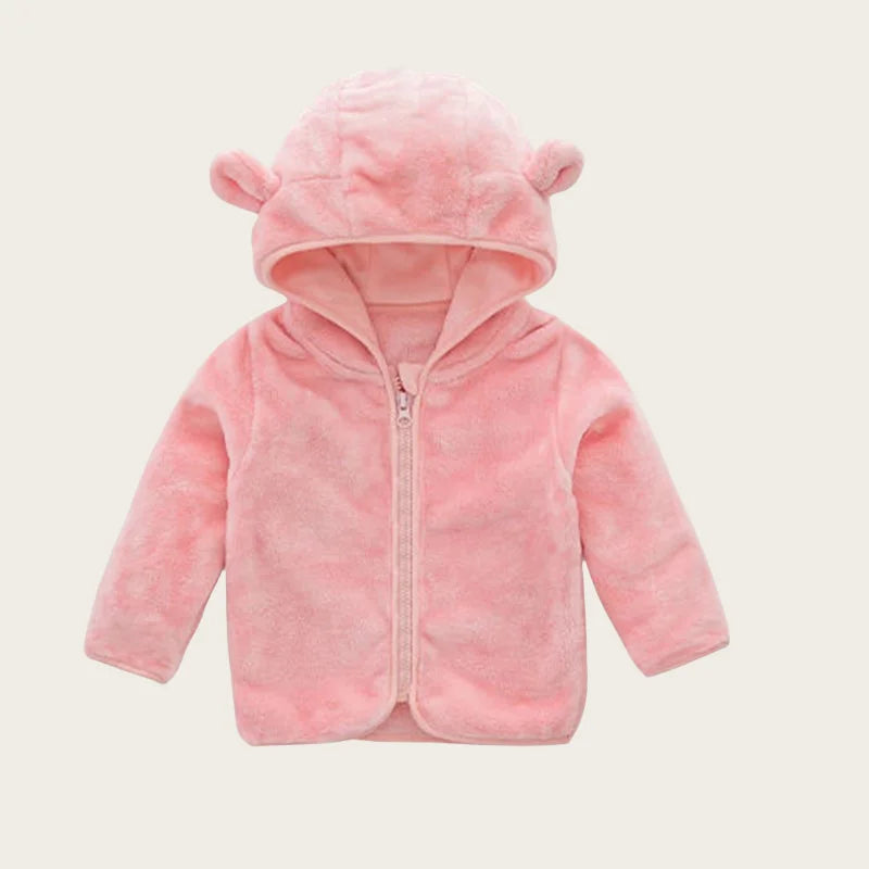 Children's Clothing For Baby Girls In Autumn And Winter Cute Baby Girls With Fleece Jackets 9-48 Month Old Princess Baby Sweater