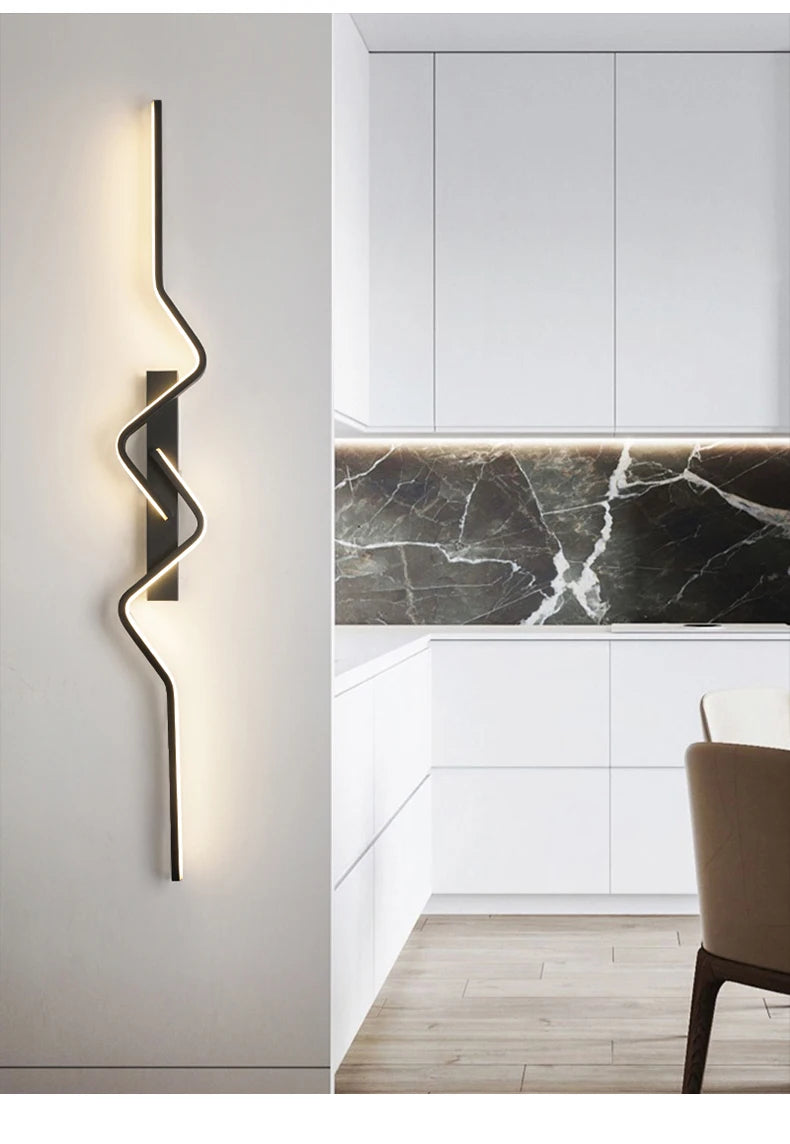 Modern Wall Light Long Lights Nordic Living Room Decorative lights For Wall Corridor Ceiling Light Home Decor Lighting Fixtures