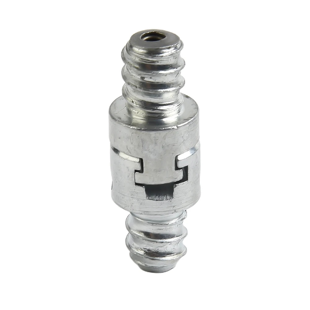 Brand New Spring Connector Galvanized Hot Sale Silver 16mm Carbon Steel Convenient For Electric Drill Pipe Dredge