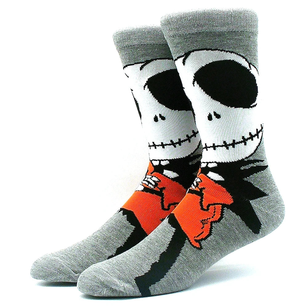 2023 Funny Socks Hot Selling High Quality Anime Socks Men's Women's Funny Socks Personality Fashion Men's Socks Cartoon Socks