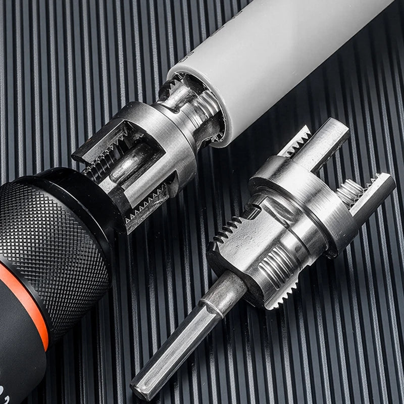 1pc 4/6 Split Integrated Internal and External Water Pipe Threading Tool PPR & PPE & PVC Plastic Pipes Threader