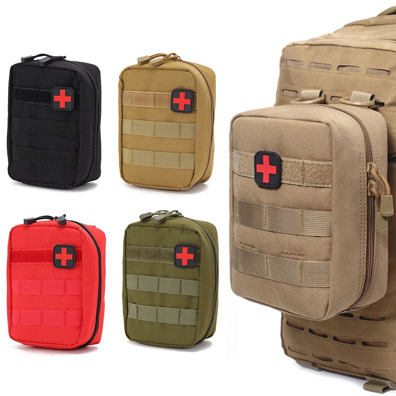 Outdoor First aid kit EDC Molle Medical Kit IFAK Survival Emergency Waist Pack EDC Kit Outdoor Hunting Accessories