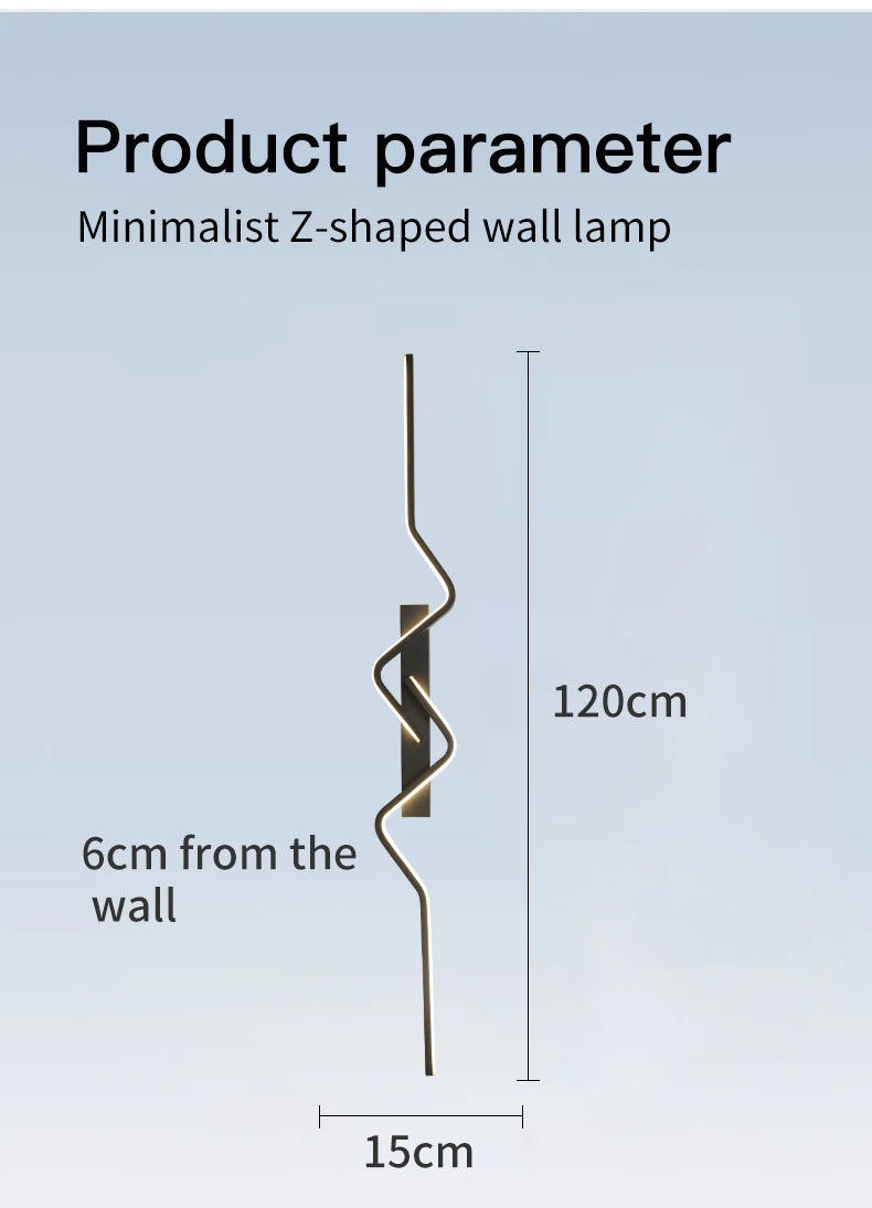 Modern Wall Light Long Lights Nordic Living Room Decorative lights For Wall Corridor Ceiling Light Home Decor Lighting Fixtures