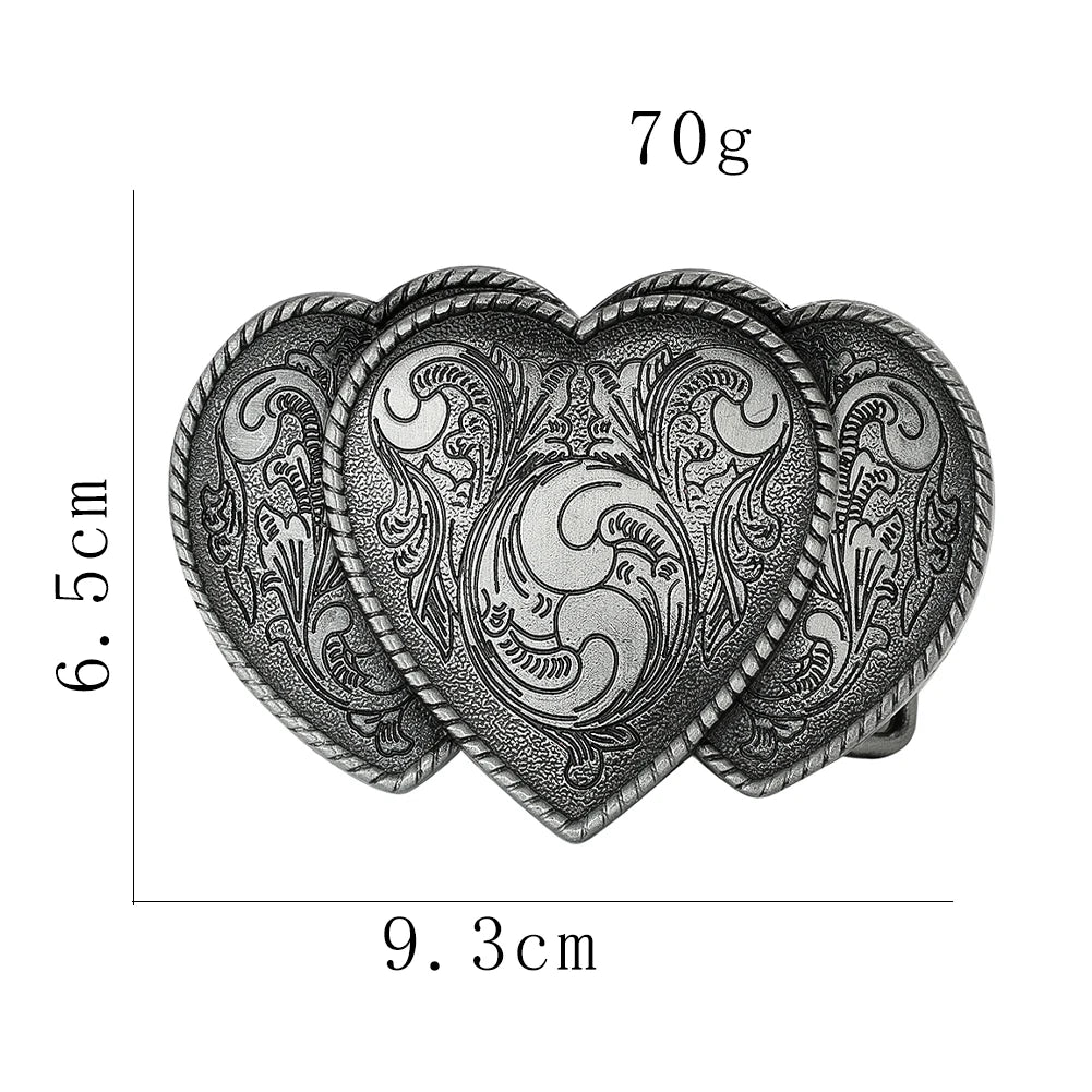 Viking Metal Belt Buckle for Men Women Embossed Gothic Punk Western Cowboy Waistband Buckle Jeans Clothes Decor Accessories Gift