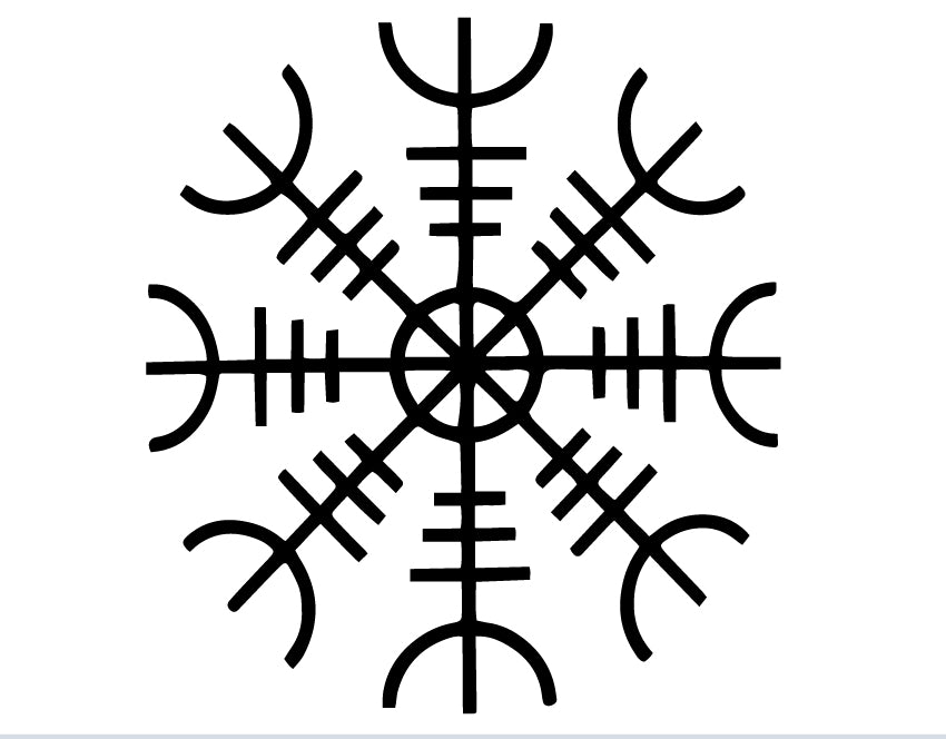 15cm Cartoon Viking Rune Fun Personality Car Window Body Cover Scratches Stickers Stylish, Cute, Exterior Parts PVC Accessories