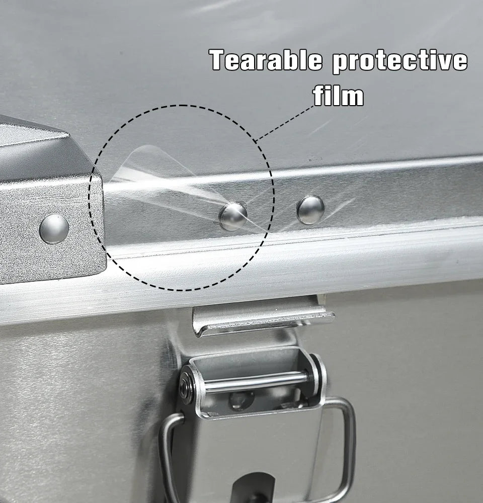 30-80L Camping Picnic Travel Aluminum Alloy Large Capacity Box Accessories Storage Bag Hiking Accessories Outdoor Storage