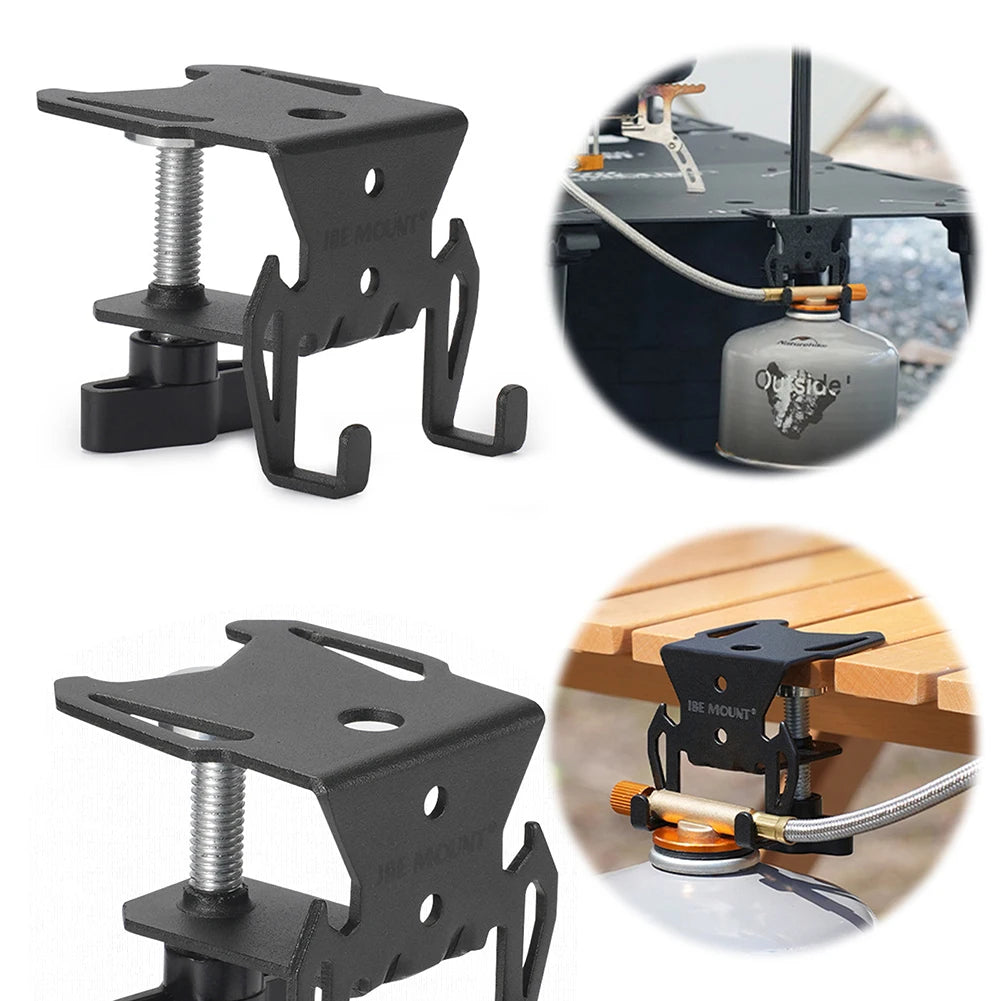 Outdoor Canister Hanging Hook Camp Gas Canister Stand Gas Canister Hanging Hook Camping Accessories for Travel