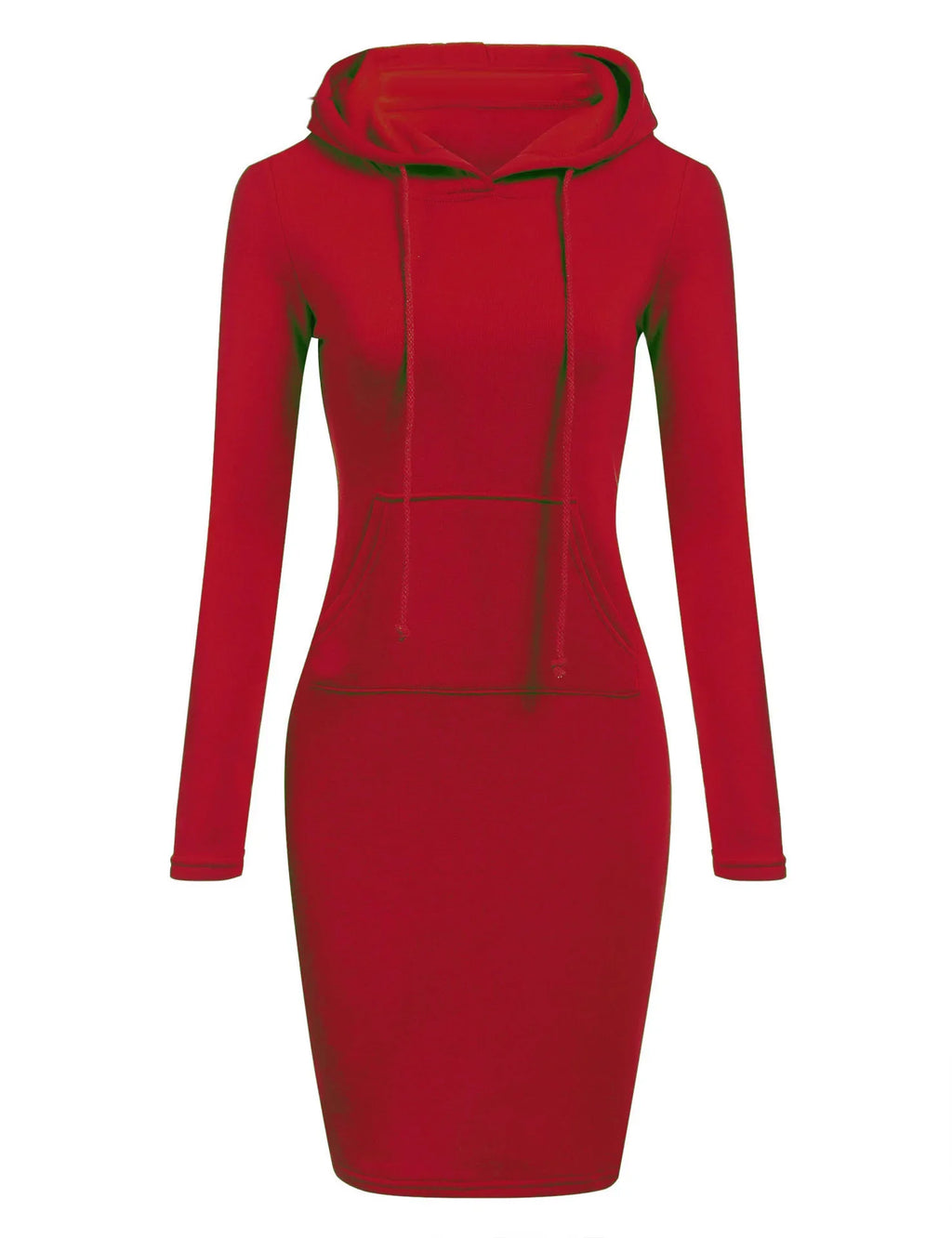 Ladies Autumn Attire Women's Hooded Dresses Hoodie - Style Sweatshirt Dresses for Women Tops in Ladies Clothing