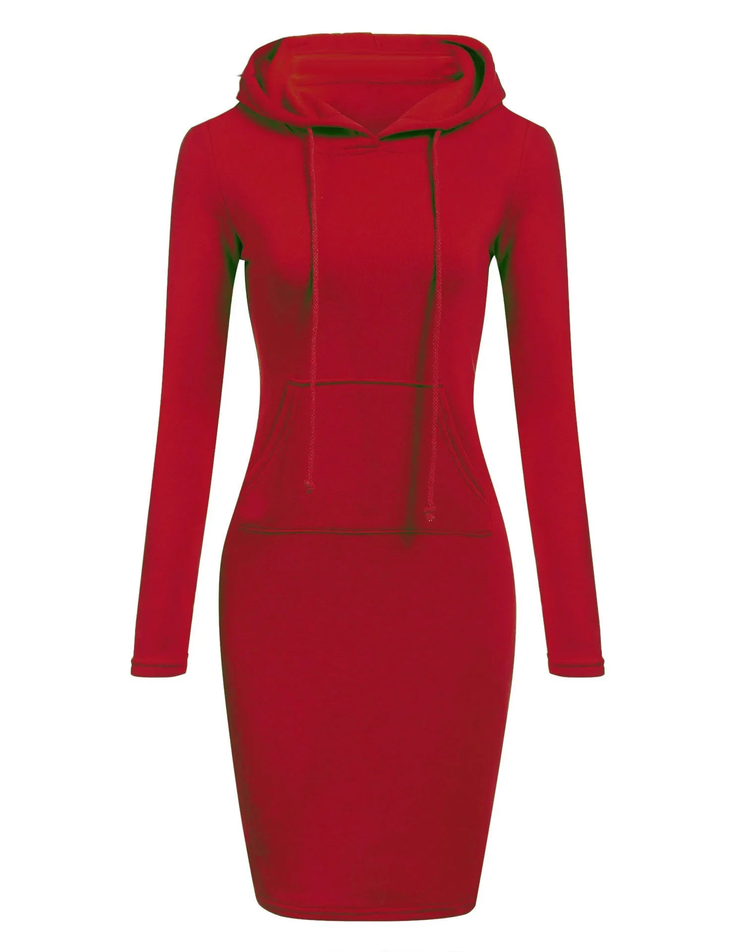 Ladies Autumn Attire Women's Hooded Dresses Hoodie - Style Sweatshirt Dresses for Women Tops in Ladies Clothing
