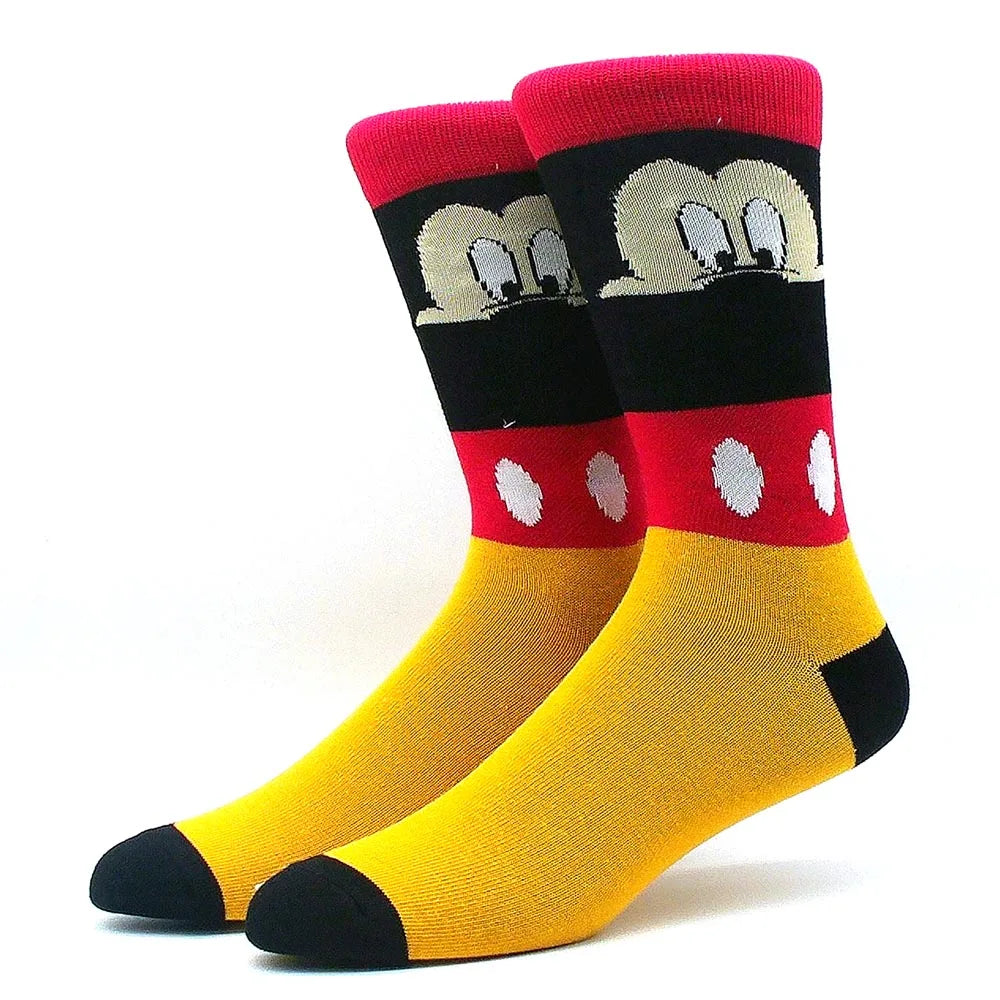 2023 Funny Socks Hot Selling High Quality Anime Socks Men's Women's Funny Socks Personality Fashion Men's Socks Cartoon Socks