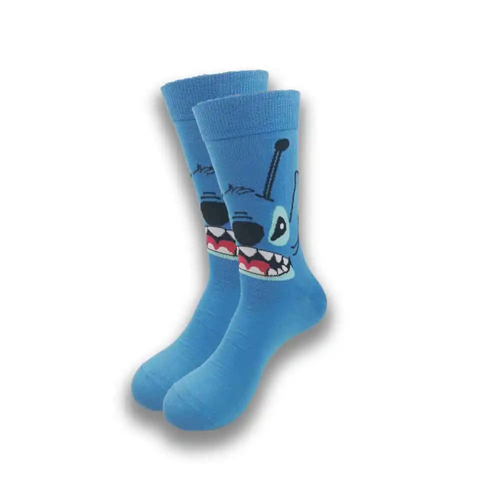 High quality comfortable cartoon characters Men and Women  Latest Design Funny Socks