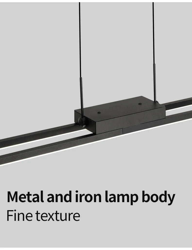 Nordic Pendent Light Double Lumens Chandelier LED Hanging Lamp for Dining Room Bedroom Living Room Home Decorative Lighting