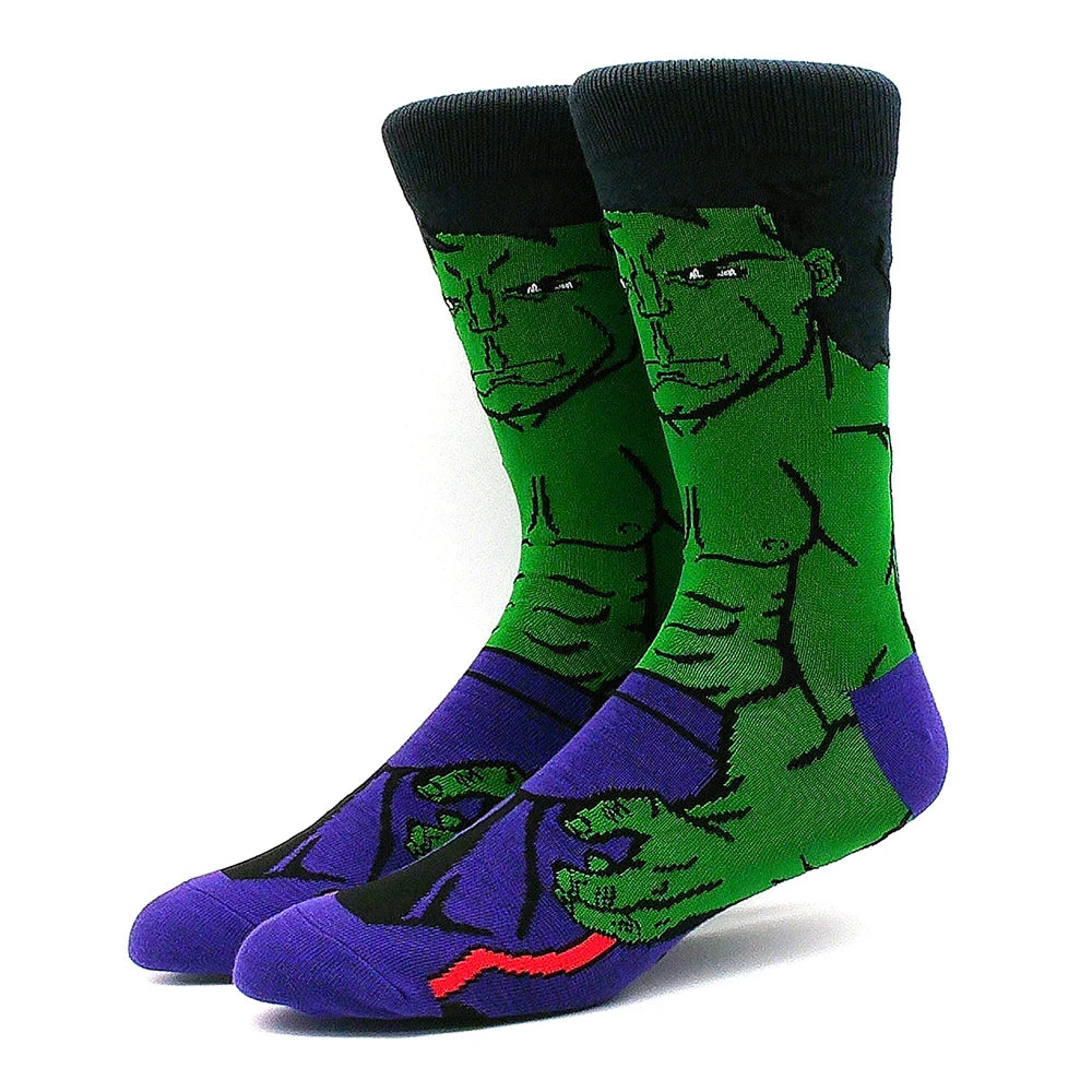 2023 Funny Socks Hot Selling High Quality Anime Socks Men's Women's Funny Socks Personality Fashion Men's Socks Cartoon Socks