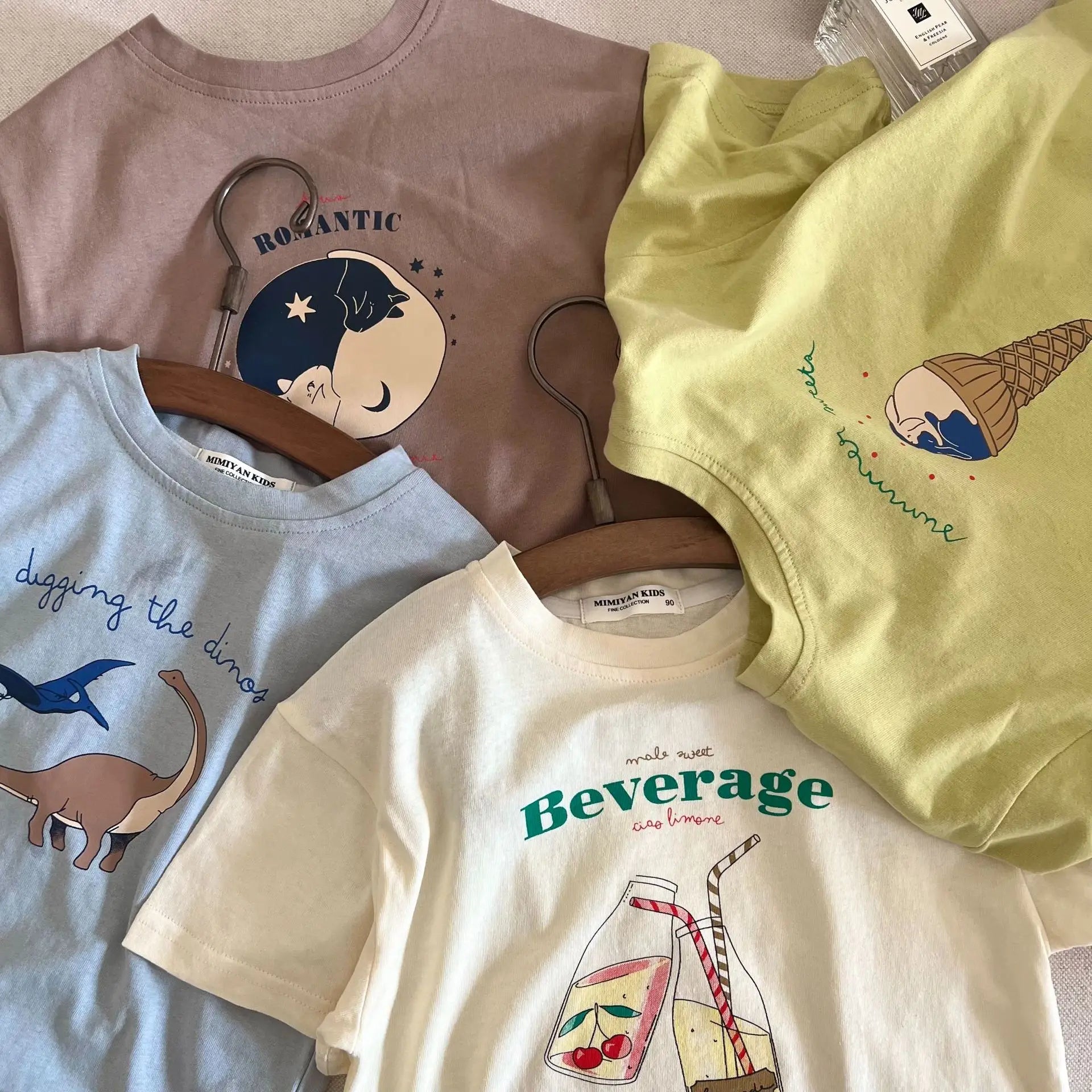 Children's Clothing T-Shirt Kids Clothes Boys Girls Summer Cartoon Tops Short Sleeve Clothes  Cotton Baby Clothing