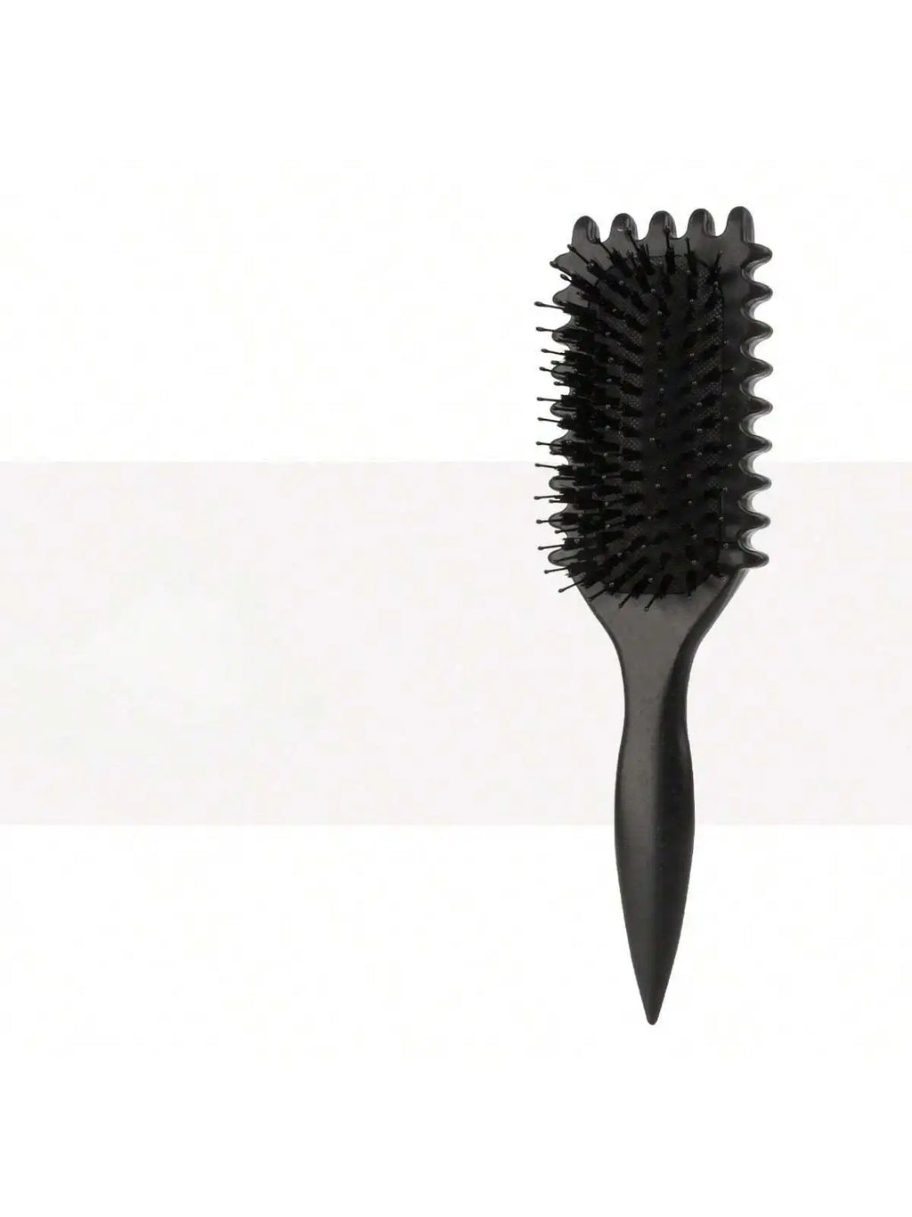Curly Hair Brush with Black Bristles - Curl Defining and Shaping Comb, Hair Styling Tool Stylish Grooming Tool Durable Hairbrush