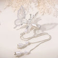Elegant Butterfly Tassel Hairpin Female Fashion Sweet Moving Flying Hair Clip Butterfly Side Clip Hairpin for Girls Headdress