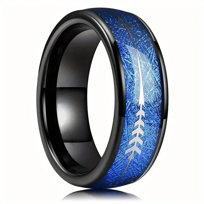 2025 Classical Viking Rune Wood Grain Rings For Men Anniversary Party Jewelry Accessories Gift Fashion Stainess Steel Men Rings