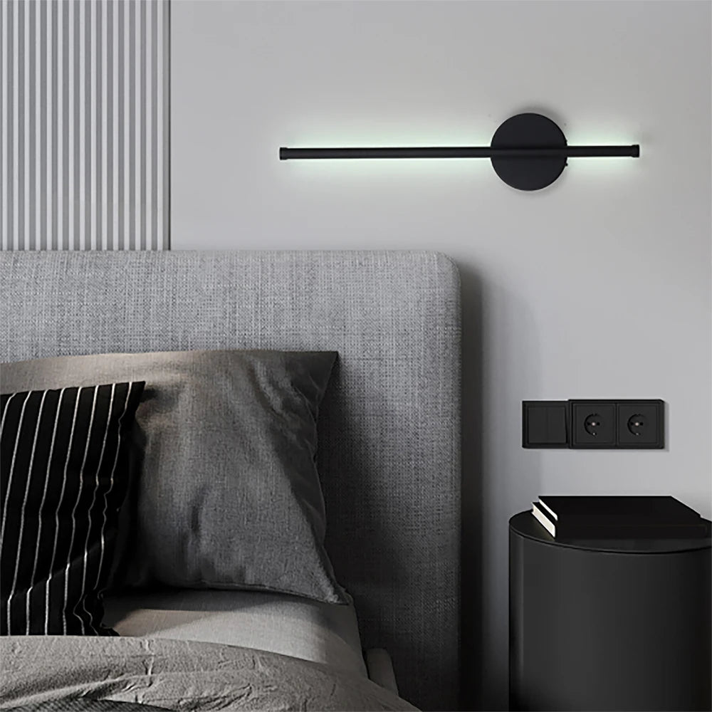 LED Rechargeable Wall Light Installation Free Wall Sconce 1PC 50CM  Dimming For Livingroom Sofe Beside Bedroom Wall Decor Lamp