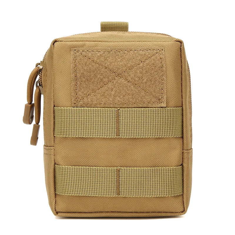 Outdoor Molle Pouch Waist Bag Utility EDC Tool Pack Phone Holder Case Working Hiking Camping Hunting Accessories Organizer Bags