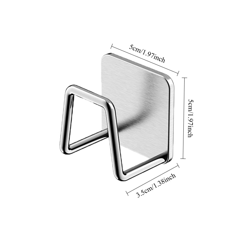 Kitchen Storage Rack, Punch-free Kitchen Sink Storage Pot and Lid Rack, Wall-mounted Kitchen Accessories Storage Rack