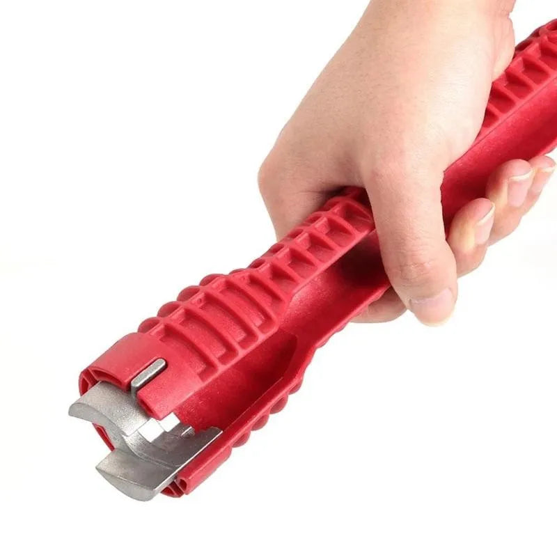 5/6/7/8 In 1 Multi-function Plumber Key Flume Sink Wrench Pipe Maintenance Household Plumbing Tool Sets for Bathroom Kitchen