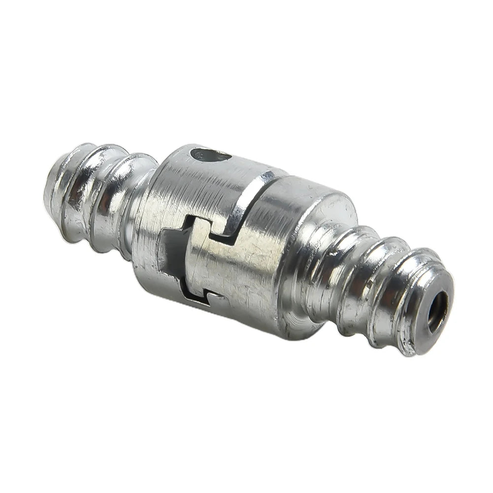 Brand New Spring Connector Galvanized Hot Sale Silver 16mm Carbon Steel Convenient For Electric Drill Pipe Dredge
