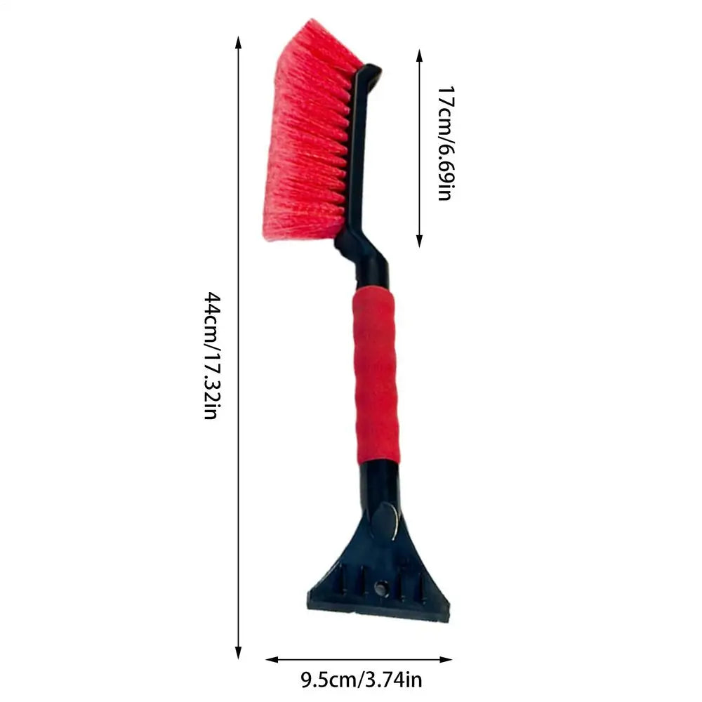 Ice Scrapers for Car Windshield 2 in 1 Snow Scraper and Brush Ergonomic Foam Grip Snow Cleaner for Car Window Ice Scraper