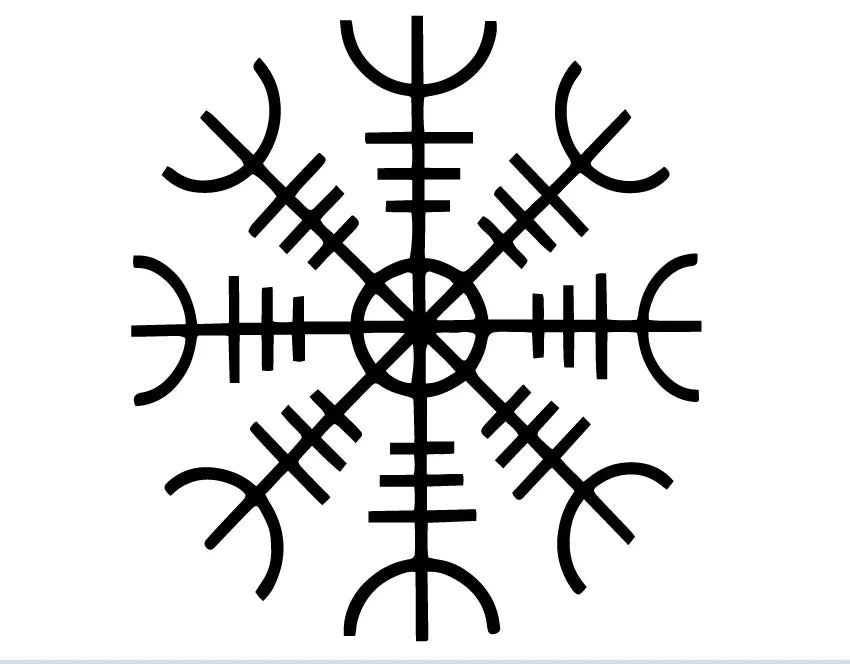 15cm Cartoon Viking Rune Fun Personality Car Window Body Cover Scratches Stickers Stylish, Cute, Exterior Parts PVC Accessories