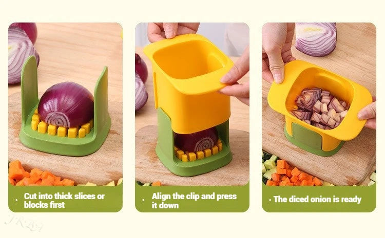 1pc Multi-functional Vegetable Shredder Chip Knife Household Garlic Press Onion Dicer Cucumber Potato Slicer Kitchen Tools