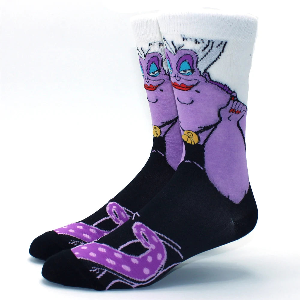 2023 Funny Socks Hot Selling High Quality Anime Socks Men's Women's Funny Socks Personality Fashion Men's Socks Cartoon Socks
