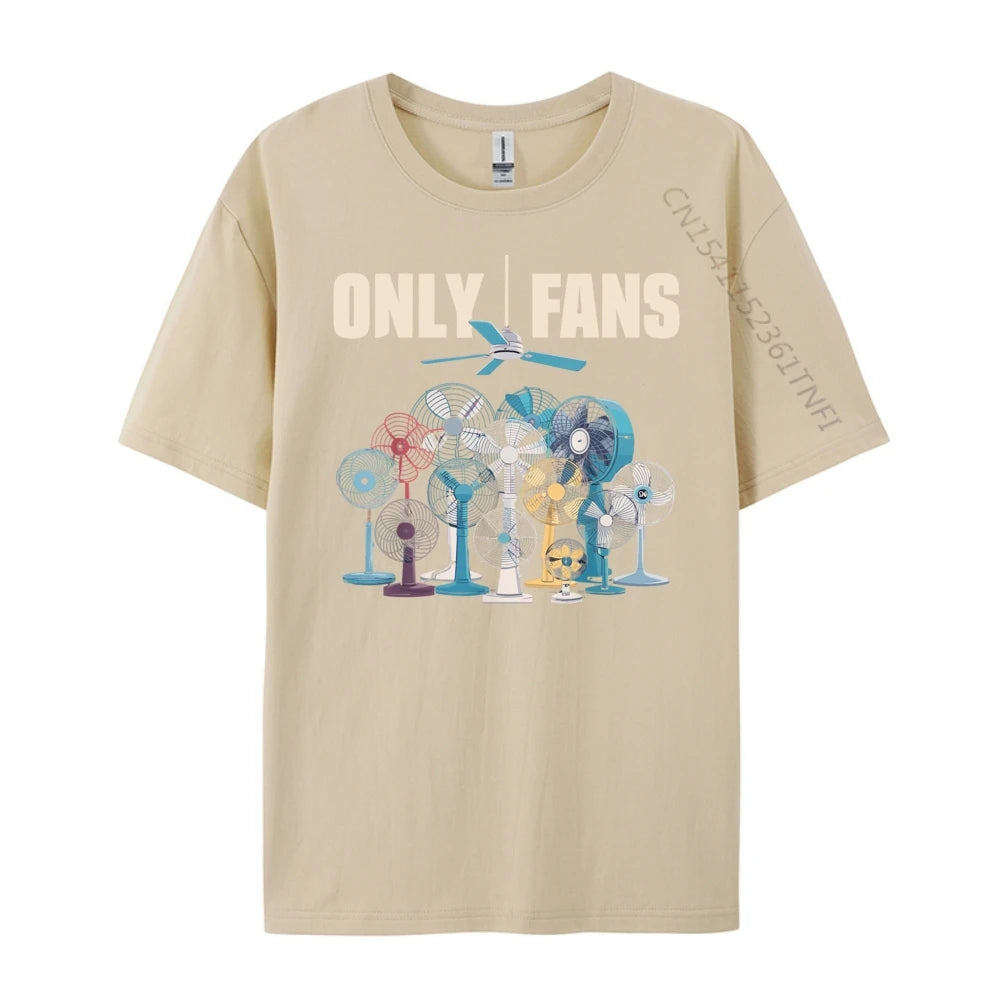 Only Fans Mens Clothing Plus Size Men's Fashion Short Sleeve Clothing Print Cotton Tee Shirts