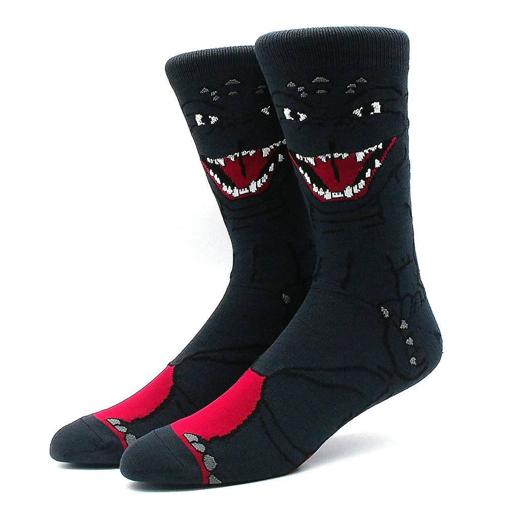 2023 Funny Socks Hot Selling High Quality Anime Socks Men's Women's Funny Socks Personality Fashion Men's Socks Cartoon Socks