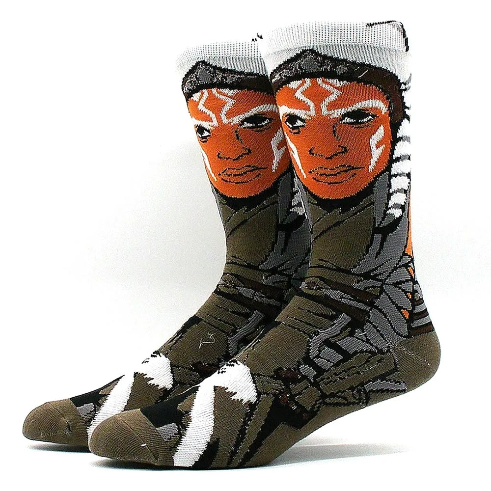 2023 Funny Socks Hot Selling High Quality Anime Socks Men's Women's Funny Socks Personality Fashion Men's Socks Cartoon Socks