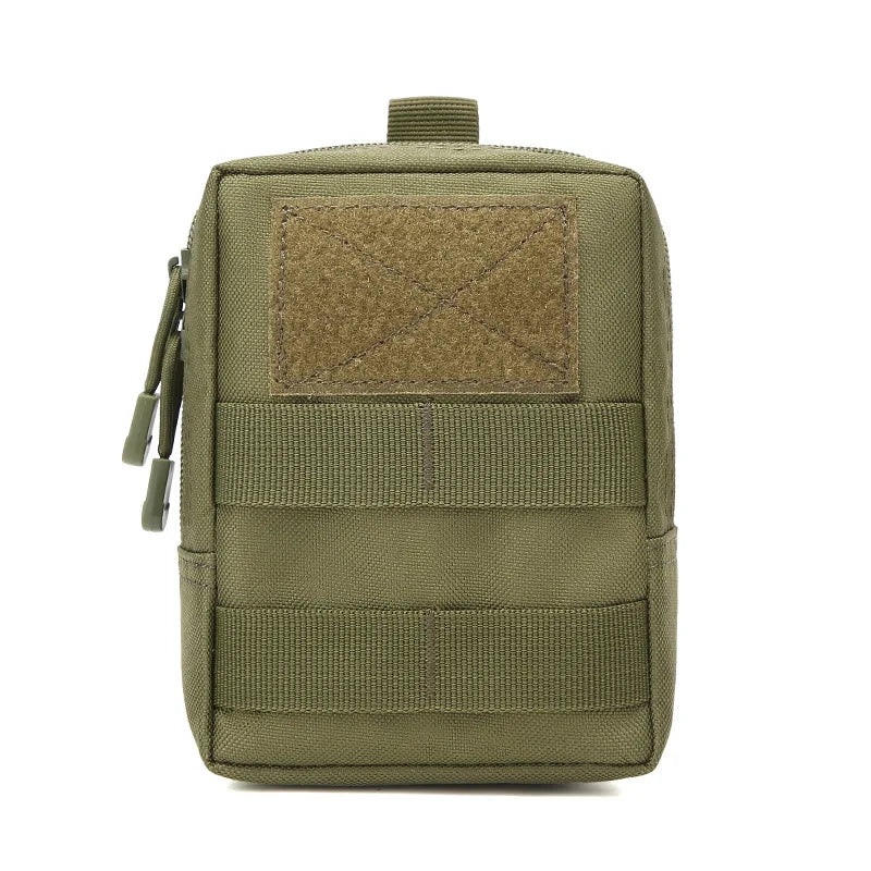 Outdoor Molle Pouch Waist Bag Utility EDC Tool Pack Phone Holder Case Working Hiking Camping Hunting Accessories Organizer Bags