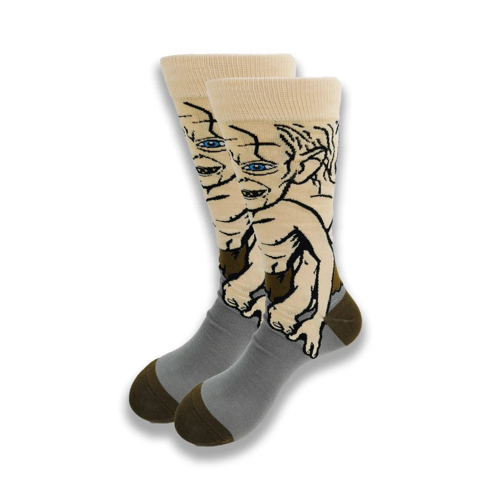 High quality comfortable cartoon characters Men and Women  Latest Design Funny Socks