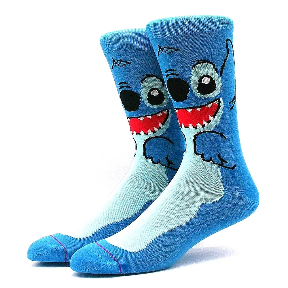 2023 Funny Socks Hot Selling High Quality Anime Socks Men's Women's Funny Socks Personality Fashion Men's Socks Cartoon Socks
