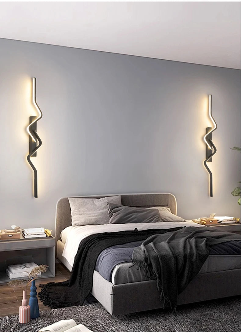 Modern Wall Light Long Lights Nordic Living Room Decorative lights For Wall Corridor Ceiling Light Home Decor Lighting Fixtures