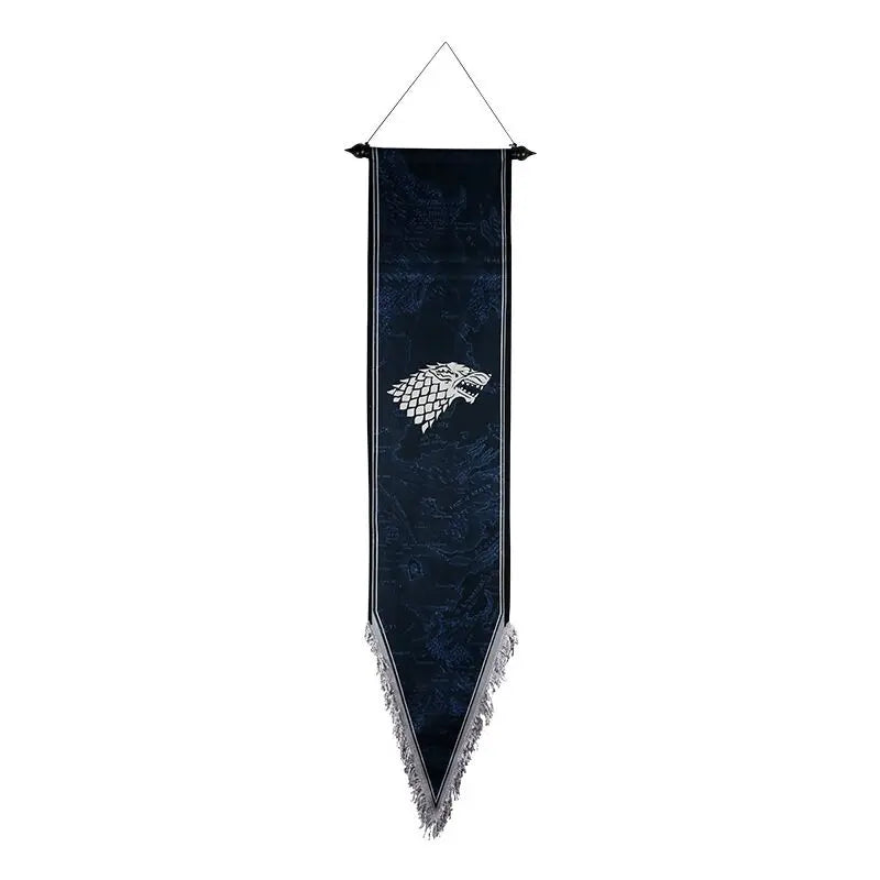 Boy Girl Bedroom Home Decor Banner Scroll Flag House KTV Bar Wall Hanging Flag Halloween Cosplay Party Decor