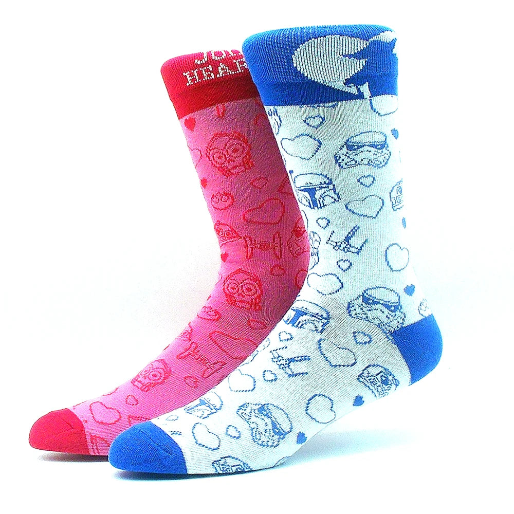 2023 Funny Socks Hot Selling High Quality Anime Socks Men's Women's Funny Socks Personality Fashion Men's Socks Cartoon Socks