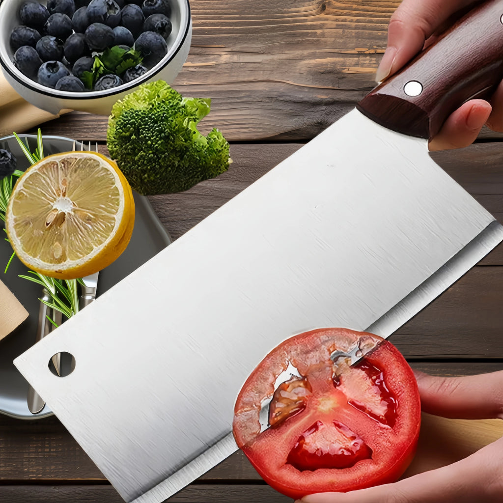 High Quality Kitchen Knives Kitchen Multi-purpose Sharp Slicer Stainless Steel Chef's Meat Knife Cost-effective  knives kitchen