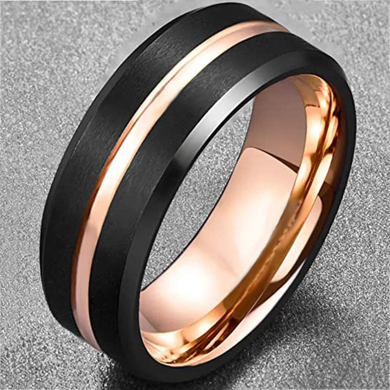 2025 Classical Viking Rune Wood Grain Rings For Men Anniversary Party Jewelry Accessories Gift Fashion Stainess Steel Men Rings