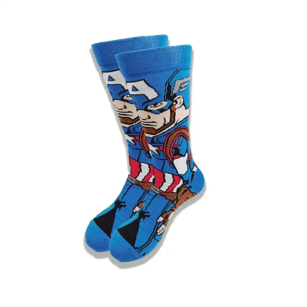 High quality comfortable cartoon characters Men and Women  Latest Design Funny Socks