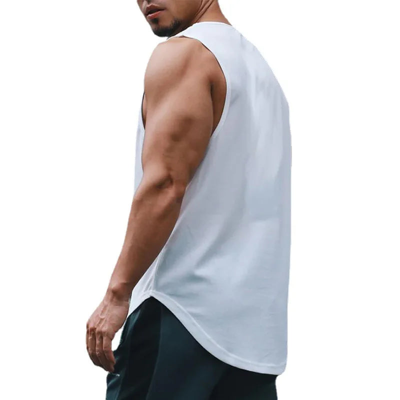 Mens Gym Clothing Mesh Fitness Singlets Black Bat Print Quick Dry Bodybuilding Tank Top Men Muscle Sleeveless Shirt Sports Vest